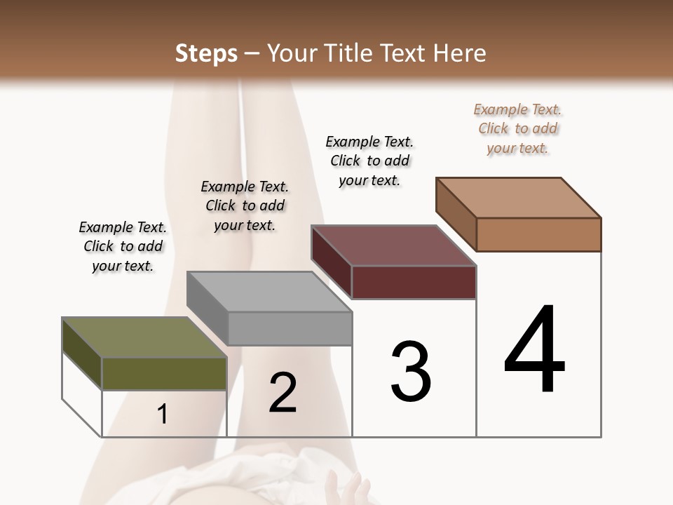 Young Slender Long PowerPoint Template