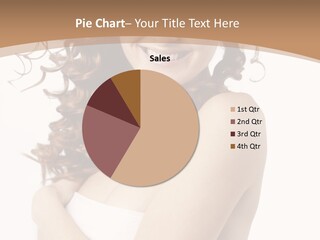 Woman Human Pure PowerPoint Template