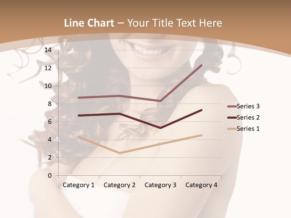 Woman Human Pure PowerPoint Template
