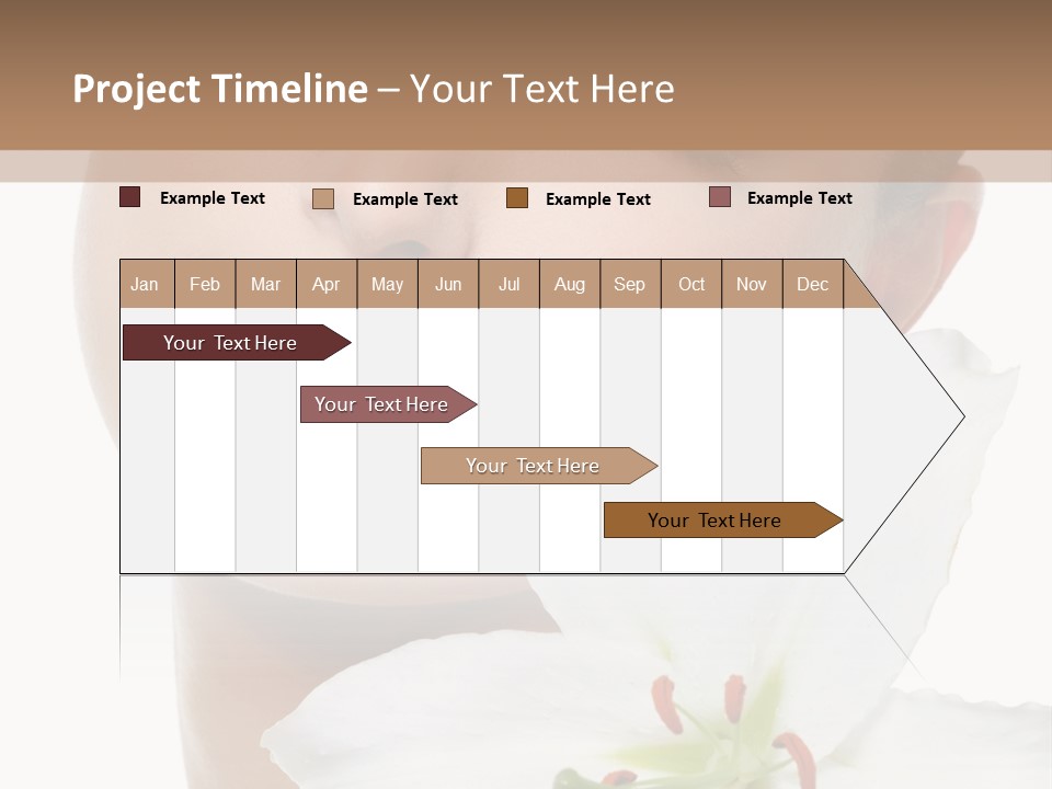 Freshness Lily Spa PowerPoint Template