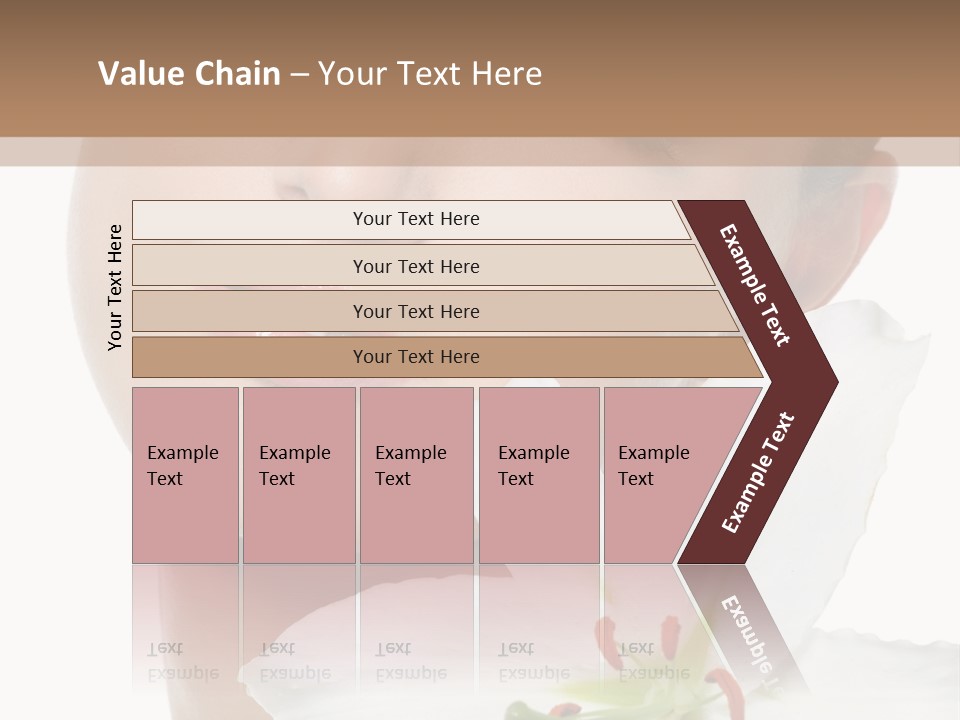 Freshness Lily Spa PowerPoint Template