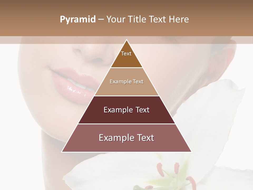 Freshness Lily Spa PowerPoint Template