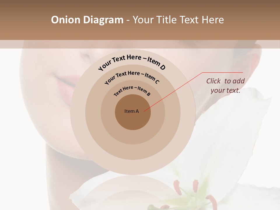 Freshness Lily Spa PowerPoint Template