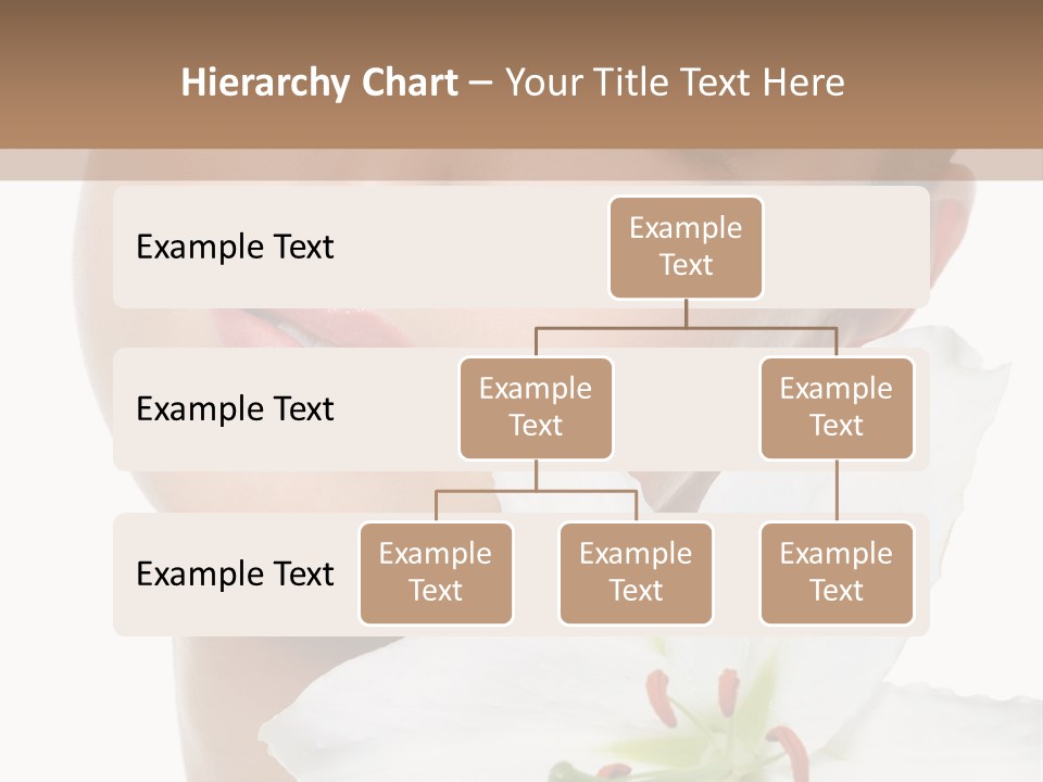 Freshness Lily Spa PowerPoint Template