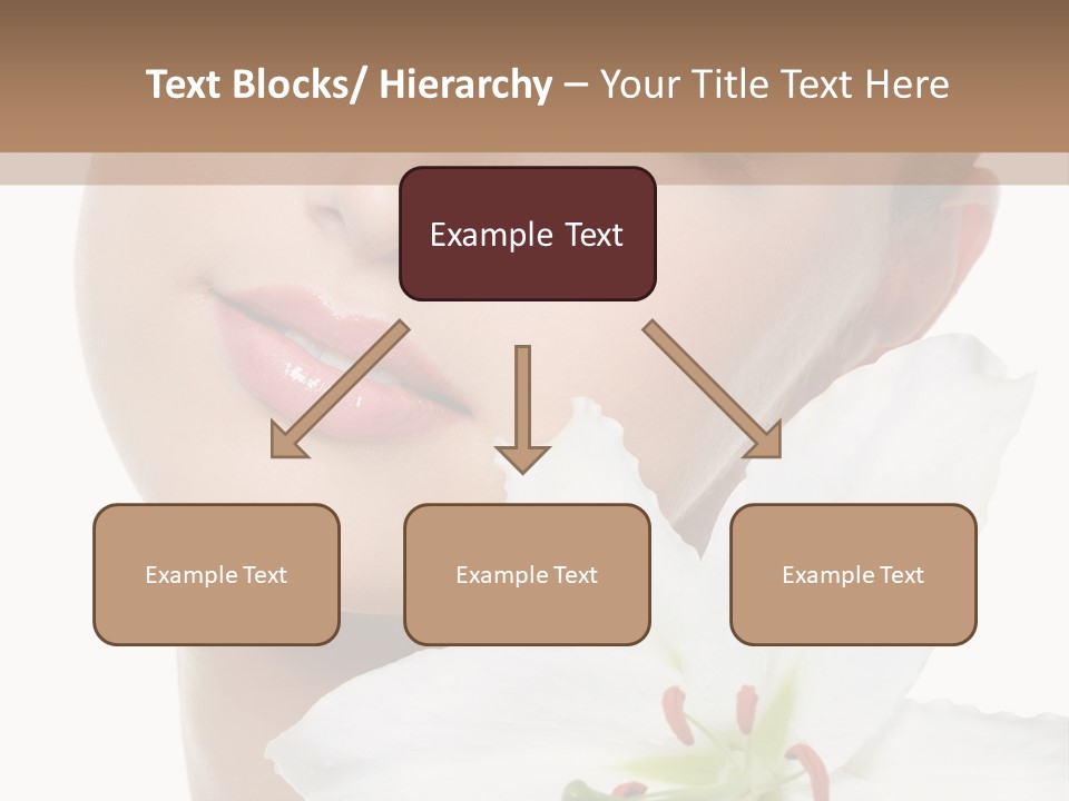 Freshness Lily Spa PowerPoint Template