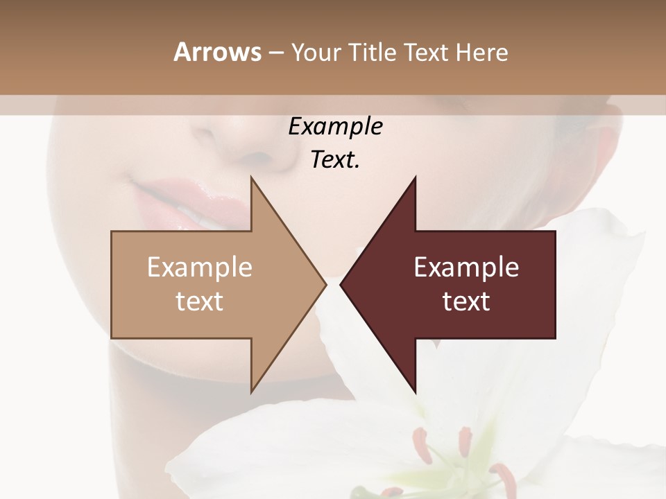 Freshness Lily Spa PowerPoint Template