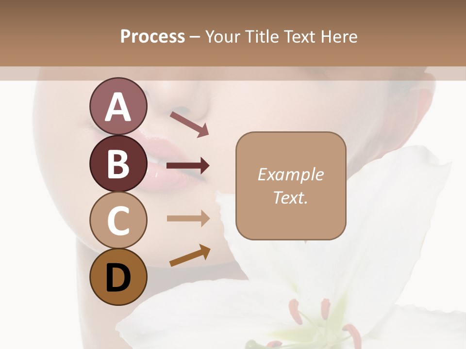 Freshness Lily Spa PowerPoint Template