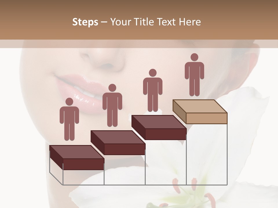 Freshness Lily Spa PowerPoint Template