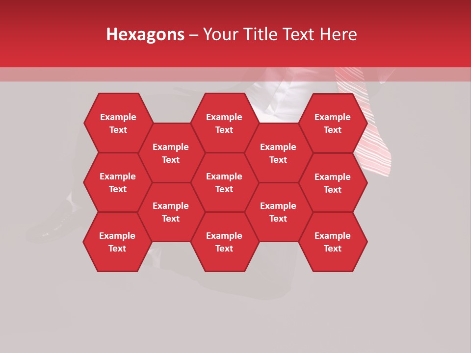 Funny Posing Dancer PowerPoint Template