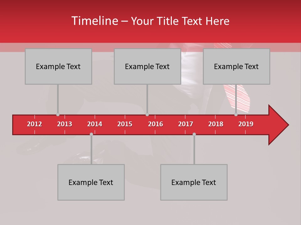 Funny Posing Dancer PowerPoint Template