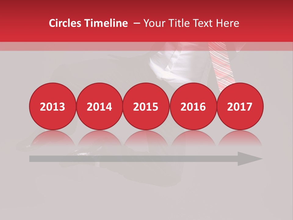 Funny Posing Dancer PowerPoint Template