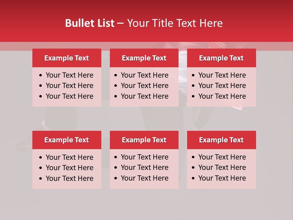 Funny Posing Dancer PowerPoint Template