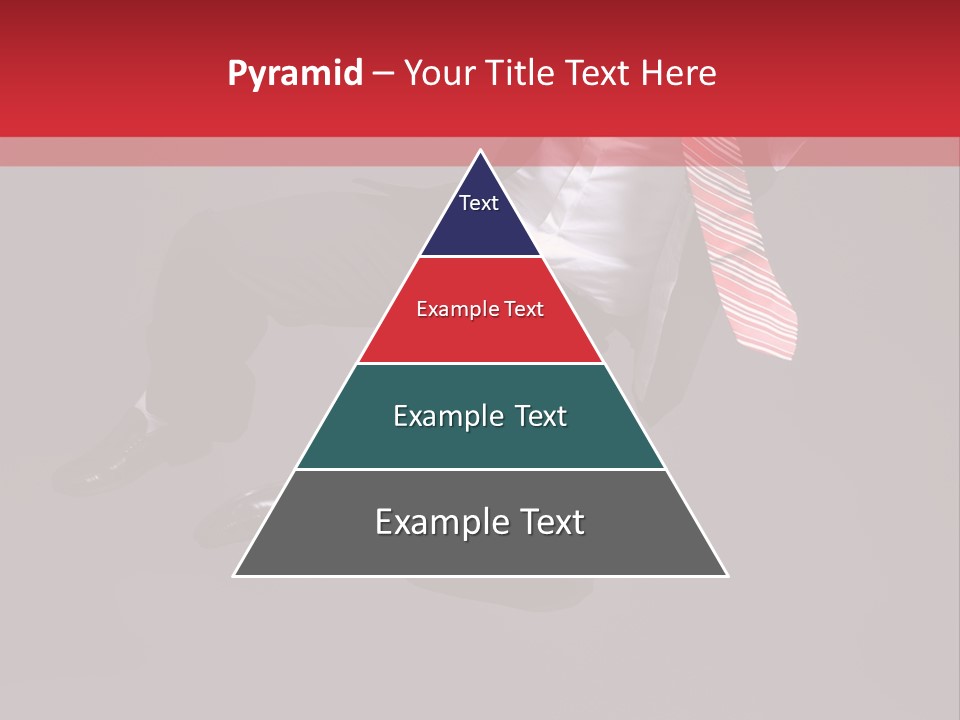 Funny Posing Dancer PowerPoint Template