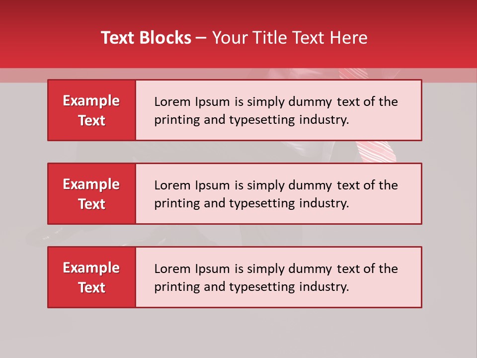 Funny Posing Dancer PowerPoint Template