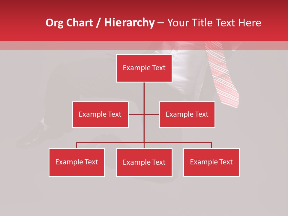 Funny Posing Dancer PowerPoint Template