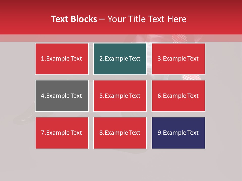 Funny Posing Dancer PowerPoint Template