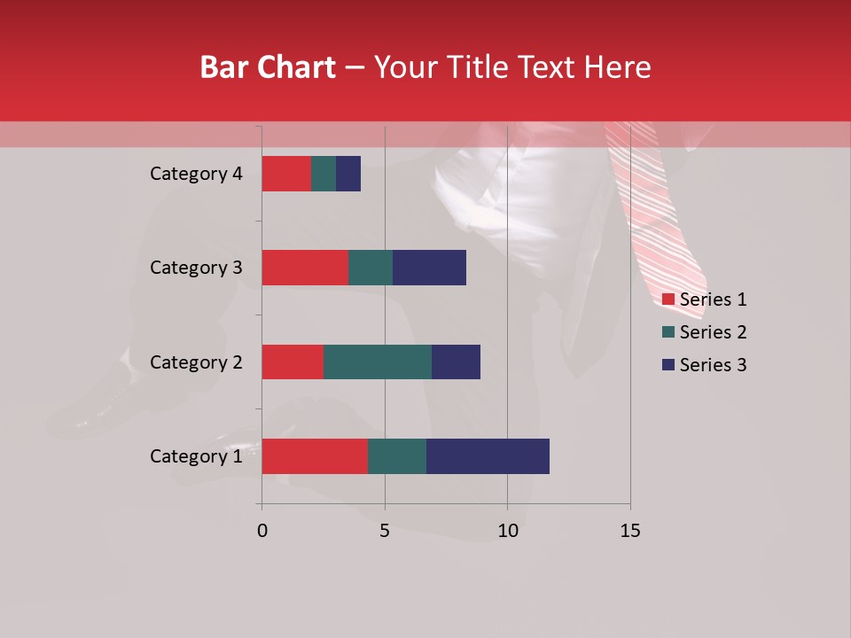 Funny Posing Dancer PowerPoint Template