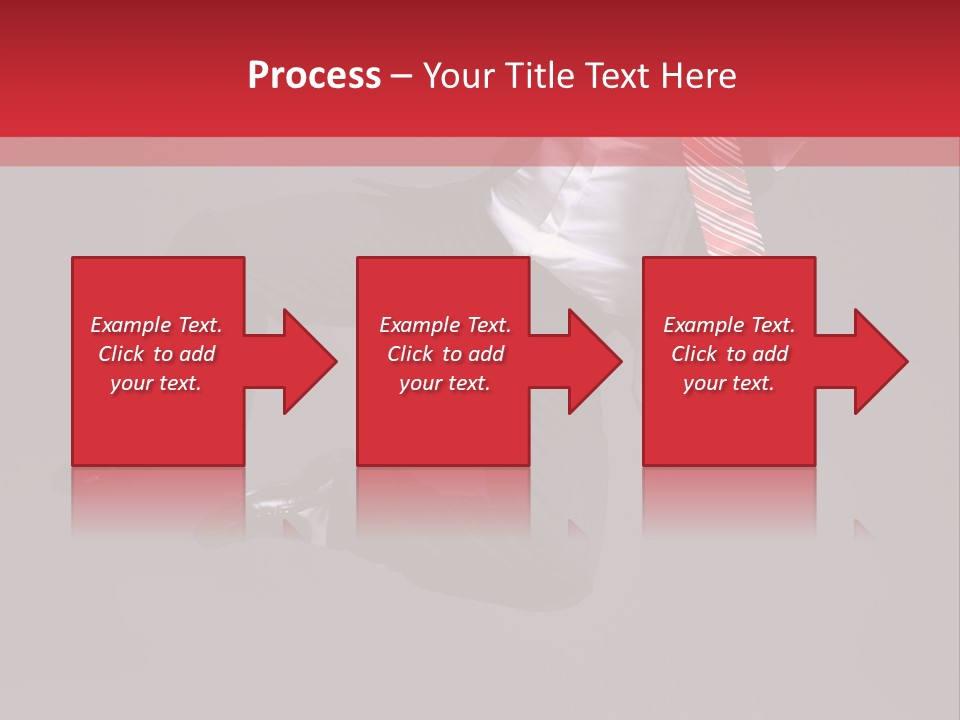 Funny Posing Dancer PowerPoint Template