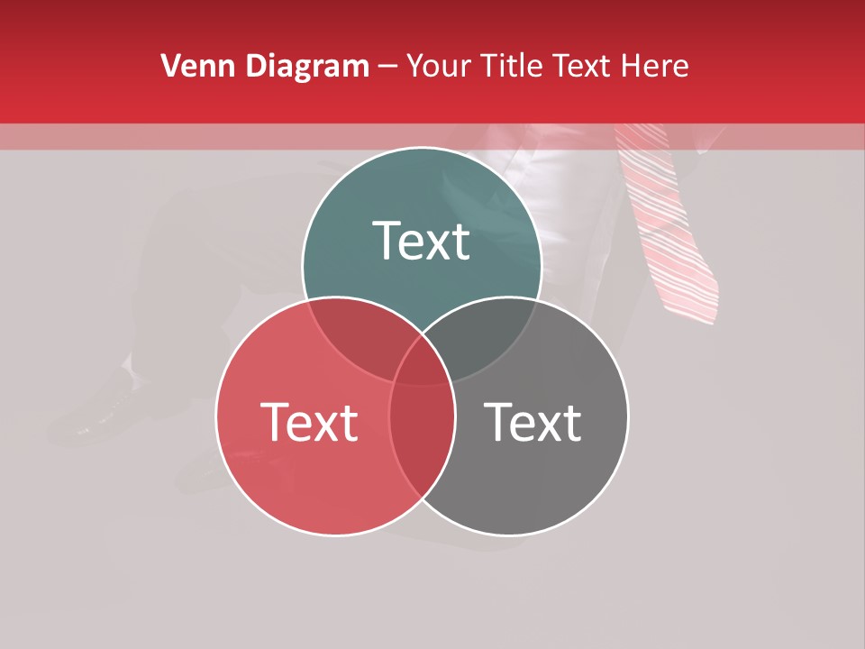 Funny Posing Dancer PowerPoint Template