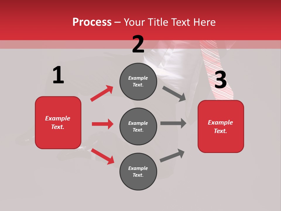 Funny Posing Dancer PowerPoint Template