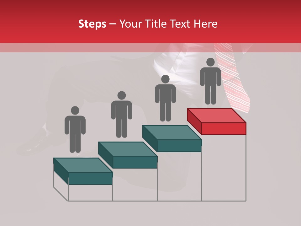 Funny Posing Dancer PowerPoint Template