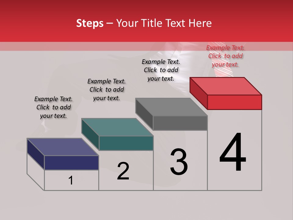 Funny Posing Dancer PowerPoint Template