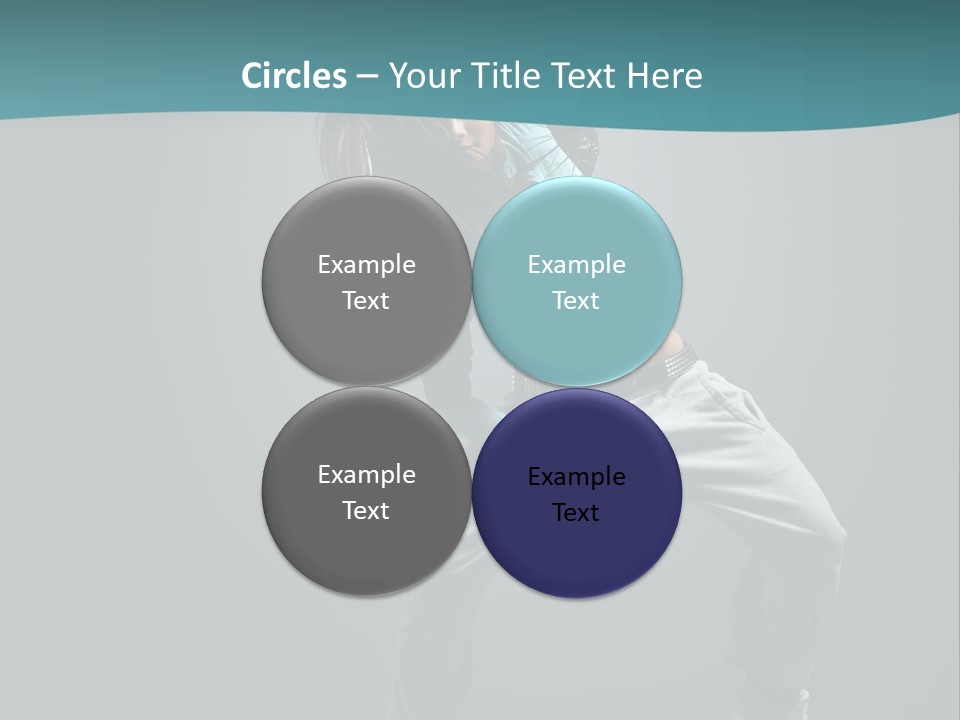 Gymnastic Young Acrobat PowerPoint Template