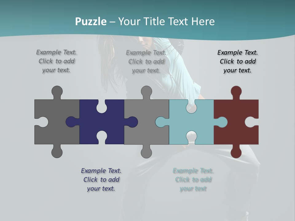 Gymnastic Young Acrobat PowerPoint Template