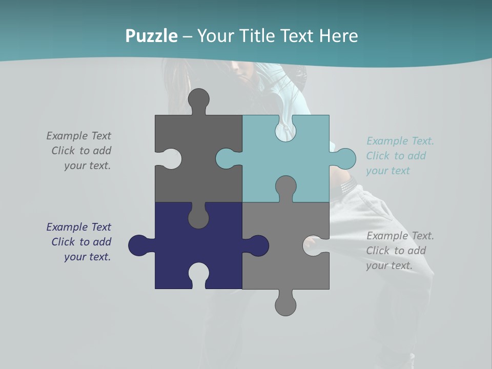 Gymnastic Young Acrobat PowerPoint Template