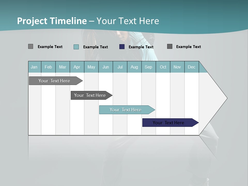 Gymnastic Young Acrobat PowerPoint Template