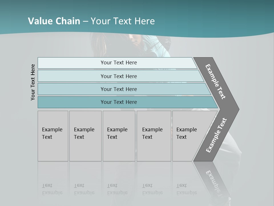 Gymnastic Young Acrobat PowerPoint Template