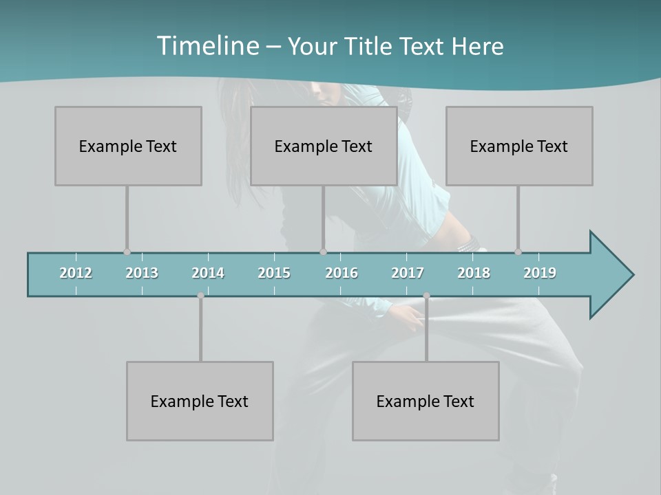 Gymnastic Young Acrobat PowerPoint Template