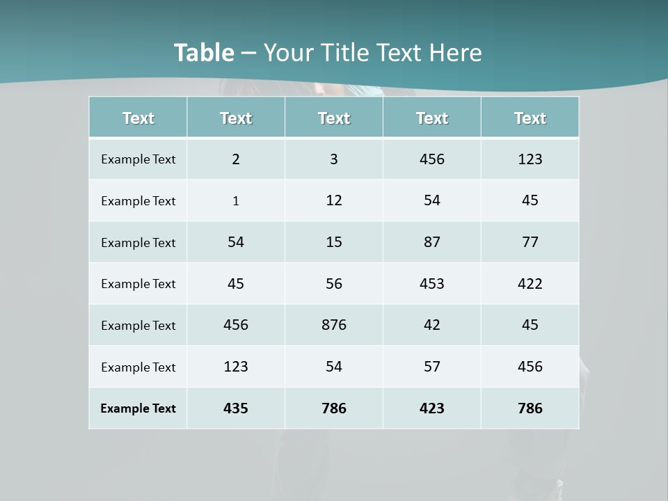 Gymnastic Young Acrobat PowerPoint Template