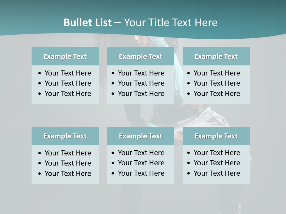 Gymnastic Young Acrobat PowerPoint Template