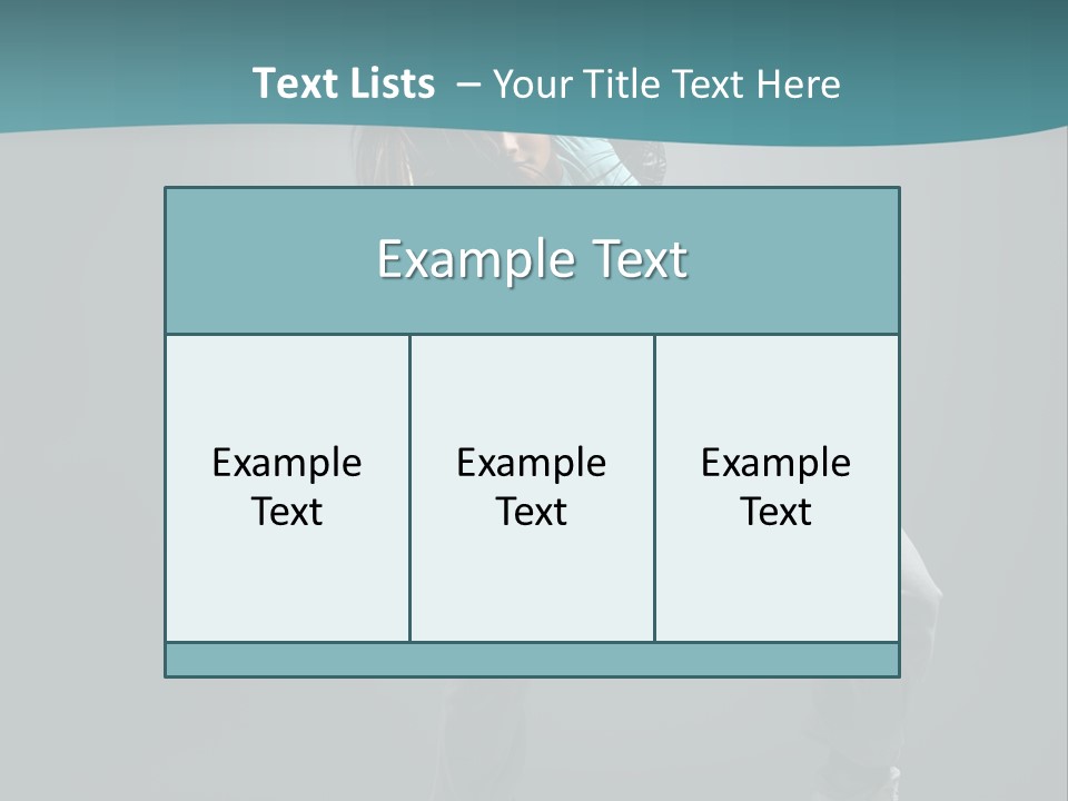 Gymnastic Young Acrobat PowerPoint Template