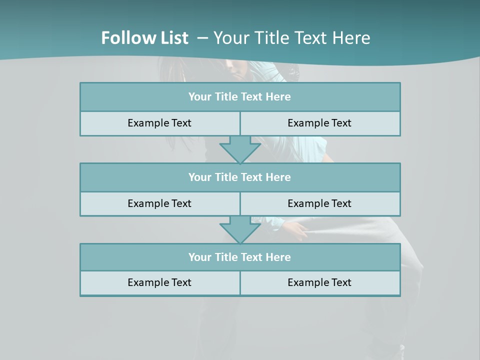 Gymnastic Young Acrobat PowerPoint Template