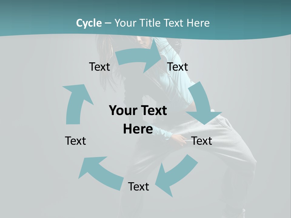 Gymnastic Young Acrobat PowerPoint Template