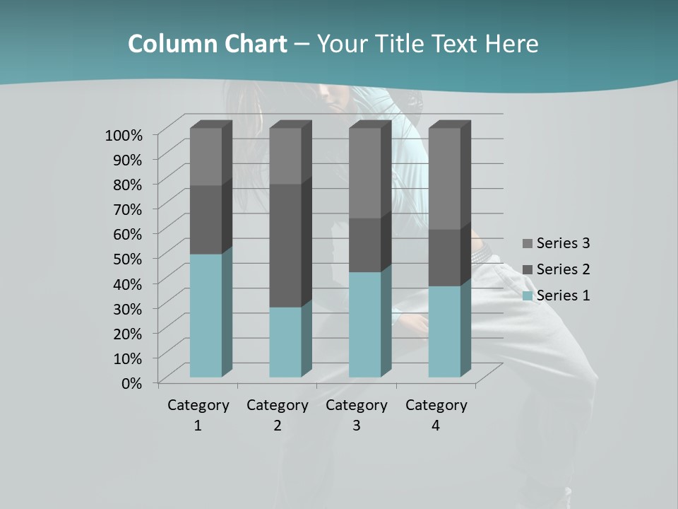 Gymnastic Young Acrobat PowerPoint Template