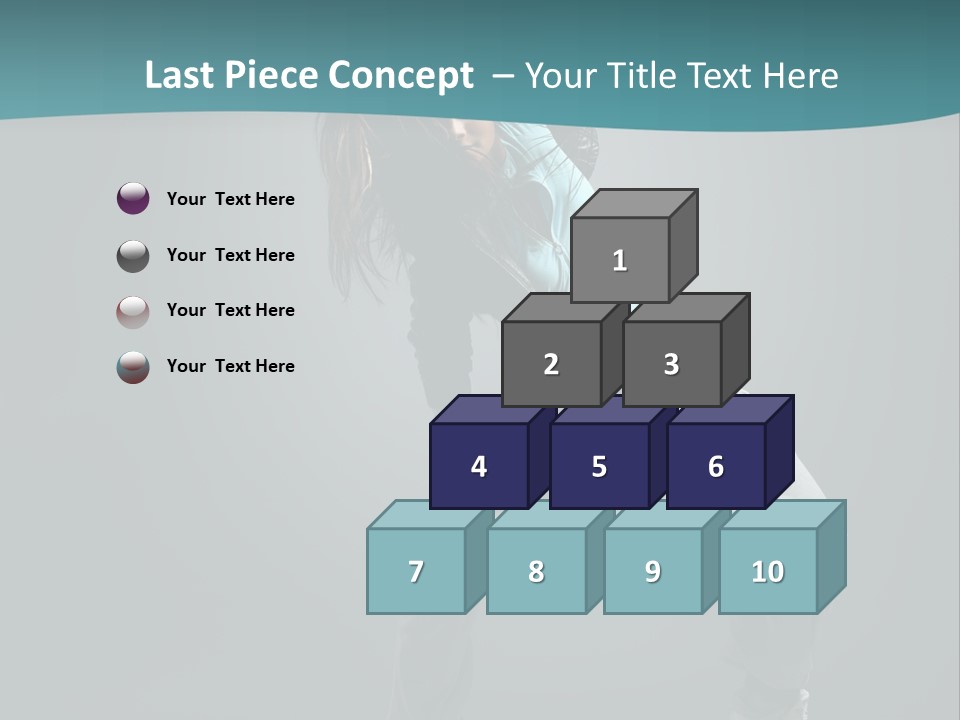 Gymnastic Young Acrobat PowerPoint Template