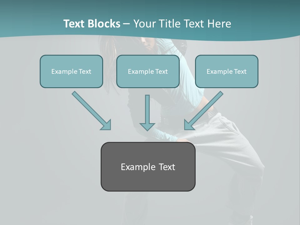 Gymnastic Young Acrobat PowerPoint Template