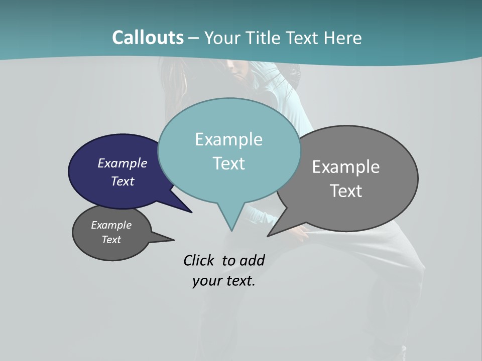 Gymnastic Young Acrobat PowerPoint Template
