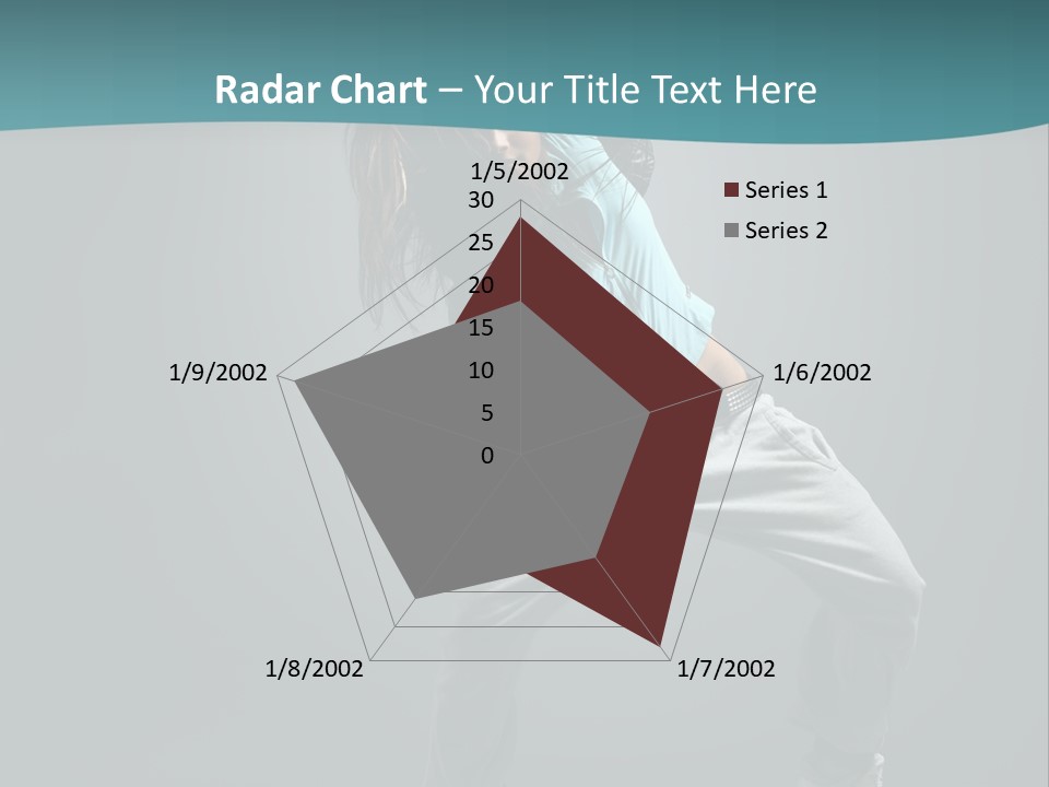 Gymnastic Young Acrobat PowerPoint Template