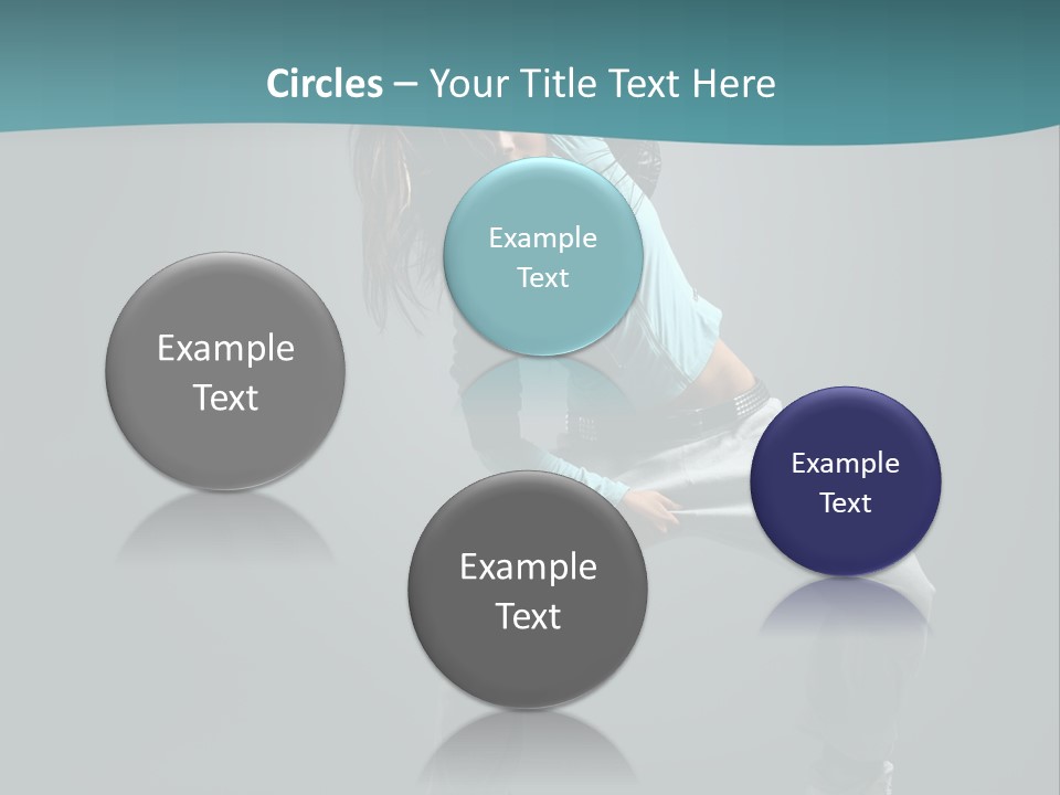 Gymnastic Young Acrobat PowerPoint Template