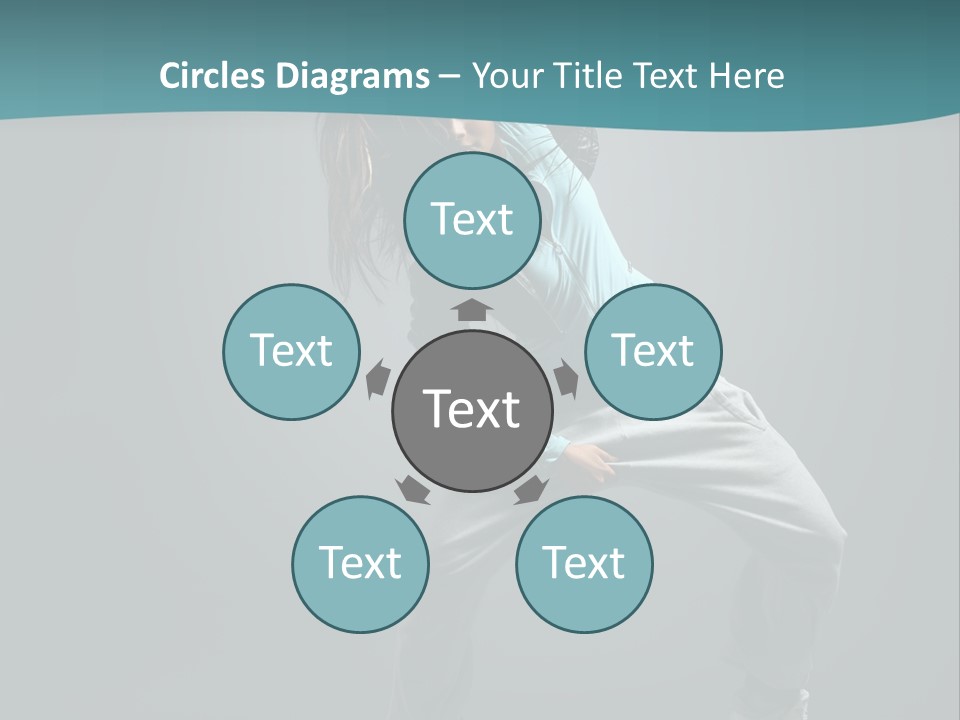 Gymnastic Young Acrobat PowerPoint Template