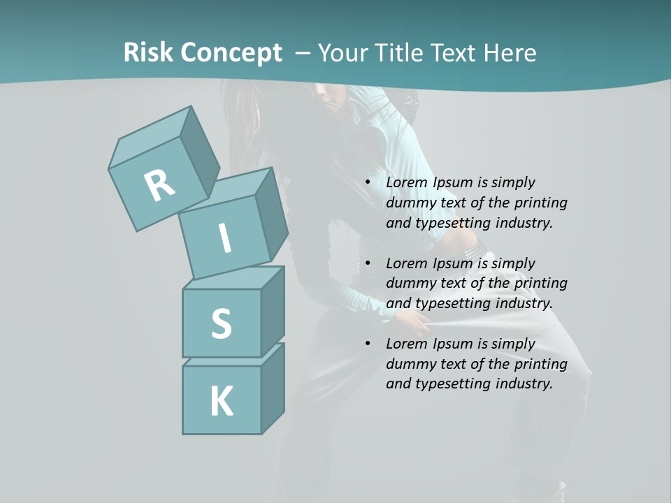 Gymnastic Young Acrobat PowerPoint Template