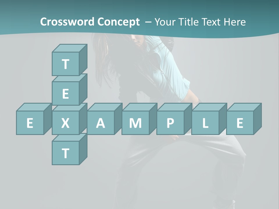 Gymnastic Young Acrobat PowerPoint Template