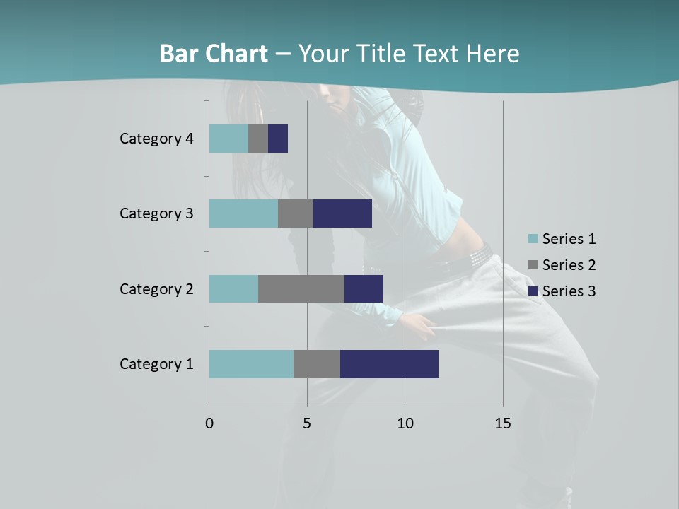 Gymnastic Young Acrobat PowerPoint Template