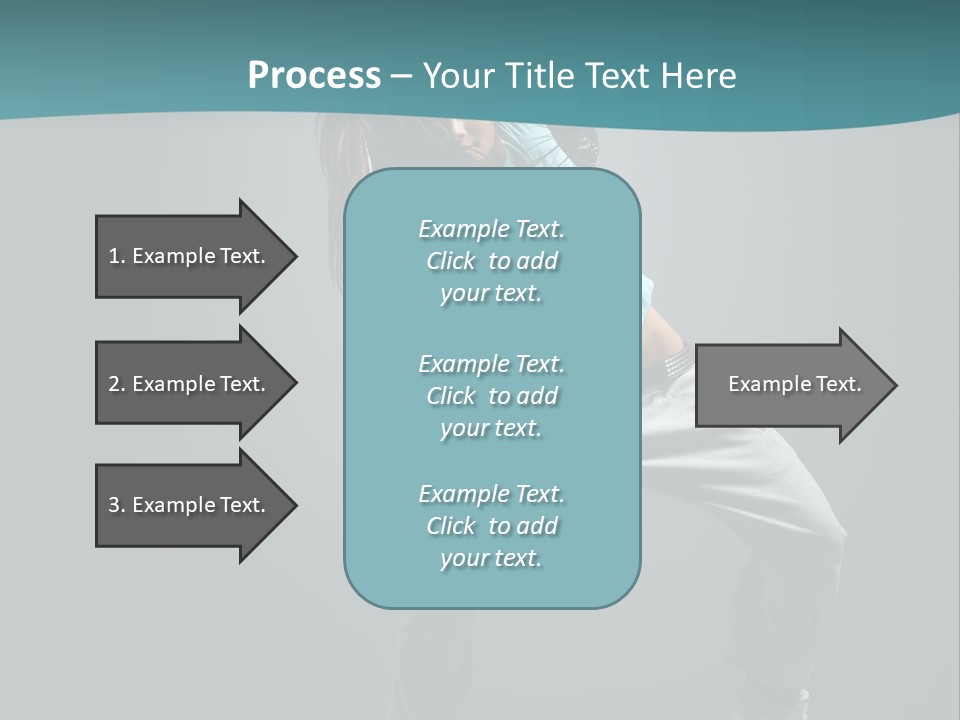 Gymnastic Young Acrobat PowerPoint Template
