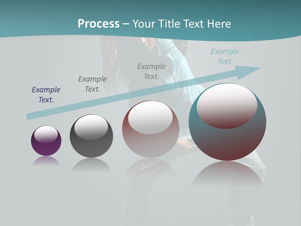 Gymnastic Young Acrobat PowerPoint Template