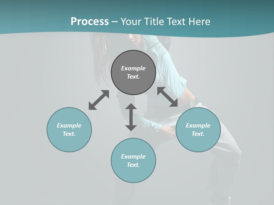 Gymnastic Young Acrobat PowerPoint Template